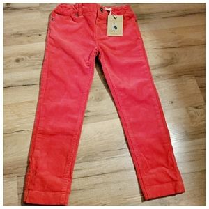 NWOT Joules toddler corduroy pants 4Y 104 cm